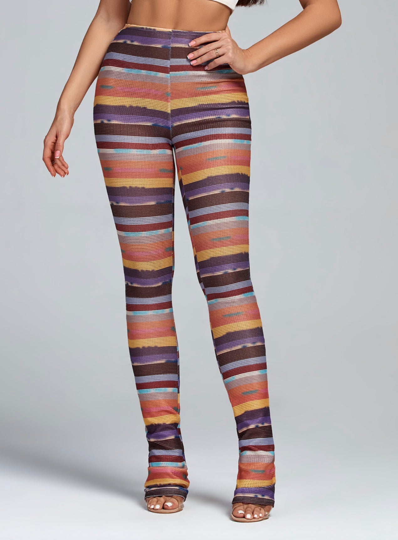 MULTI-STRIPE LEGGINGS